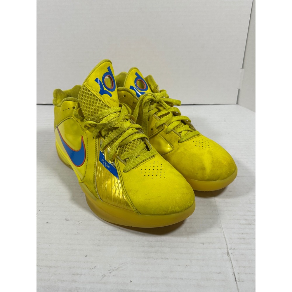 Nike KD 3 Retro Christmas Yellow Blue Orange FD5606-700 Mens 11 Basketball Shoes